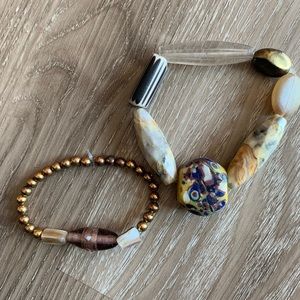 Boho beaded bracelets